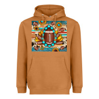 Meerkat football cowhide sunflower Heavyweight Hoodie - JahusDesignShop