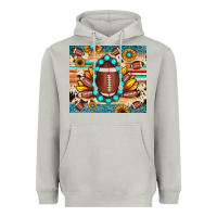 Moon Dust football cowhide sunflower Heavyweight Hoodie - JahusDesignShop