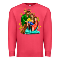 Cardinal oh holy night  with cross ado Premium Sweatshirt - AdoDesignShop