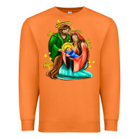 Carrot oh holy night  with cross ado Premium Sweatshirt - AdoDesignShop