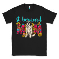 Black western st bernard mom Classic Tee - texasbilliewilder