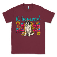 Burgundy western st bernard mom Classic Tee - texasbilliewilder