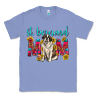 Colony Blue western st bernard mom Classic Tee - texasbilliewilder