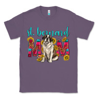 Lavender western st bernard mom Classic Tee - texasbilliewilder