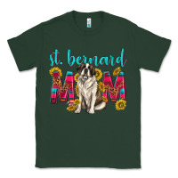 Sports Green western st bernard mom Classic Tee - texasbilliewilder