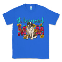 True Royal western st bernard mom Classic Tee - texasbilliewilder