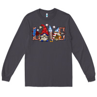 Love 4th July With Gnome Billie Wilder Long Sleeve Tee | Teevron