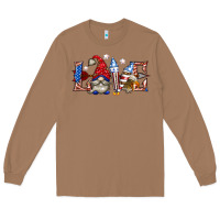 Toasted Coconut love 4th july with gnome billie wilder Long Sleeve Tee - texasbilliewilder
