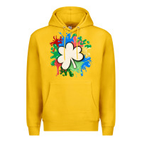 Lemon st patricks day shamrock autism Premium Hoodie - MaliasSmallBusiness