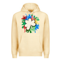 Pina Colada st patricks day shamrock autism Premium Hoodie - MaliasSmallBusiness