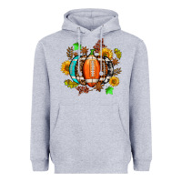 Heather Grey fall football sunflower and fall Heavyweight Hoodie - AdoDesignShop