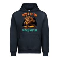 Navy dont be an assquatch Urban Hoodie - MaliasSmallBusiness
