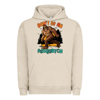 Pigment French Oak dont be an assquatch Urban Hoodie - MaliasSmallBusiness