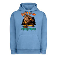 Pigment Pebble Blue dont be an assquatch Urban Hoodie - MaliasSmallBusiness