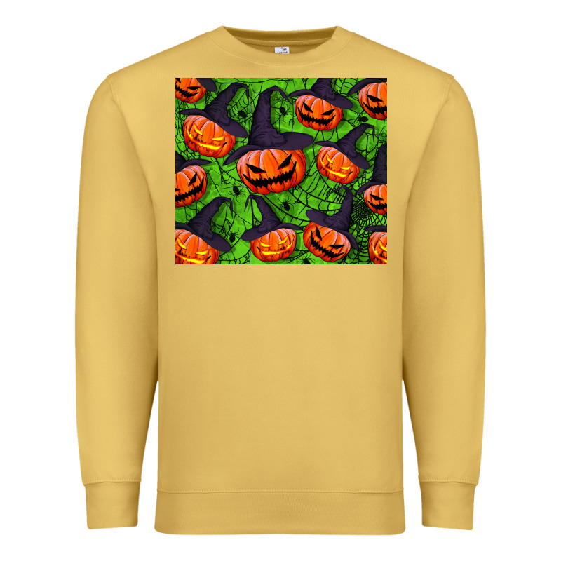 Halloween Pumpkin Tumbler Premium Sweatshirt by BundleAndBundleShop | Teevron