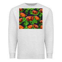 Oatmeal Heather halloween pumpkin tumbler Premium Sweatshirt - BundleAndBundleShop