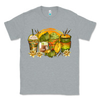 Heather Grey frog coffee cups Classic Tee - Zillion Design Studio