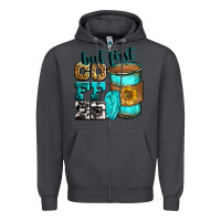 Smoke but first coffee Zipper Hoodie - Zillion Design Studio