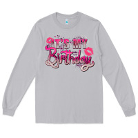 Moon Dust pink its my birthday Long Sleeve Tee - Zillion Design Studio