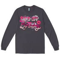 Smoke pink its my birthday Long Sleeve Tee - Zillion Design Studio