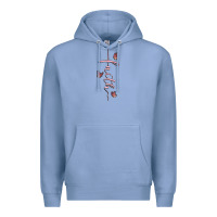 Colony Blue faith cross Premium Hoodie - MaliasSmallBusiness