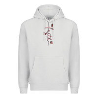 Dove Grey faith cross Premium Hoodie - MaliasSmallBusiness