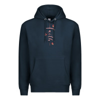Navy faith cross Premium Hoodie - MaliasSmallBusiness