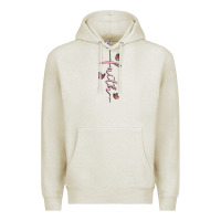 Oatmeal Heather faith cross Premium Hoodie - MaliasSmallBusiness