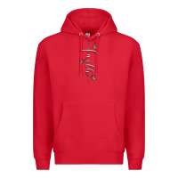 Red faith cross Premium Hoodie - MaliasSmallBusiness