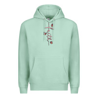 Seafoam faith cross Premium Hoodie - MaliasSmallBusiness