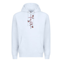 White faith cross Premium Hoodie - MaliasSmallBusiness