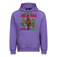Tulip giddy up jingle horse pick up your feet Urban Hoodie - MaliasSmallBusiness