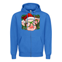 True Royal christmas pig Zipper Hoodie - RanaPortraitStore