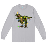 Moon Dust tree rex christmas Long Sleeve Tee - Zillion Design Studio
