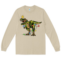 Mushroom tree rex christmas Long Sleeve Tee - Zillion Design Studio