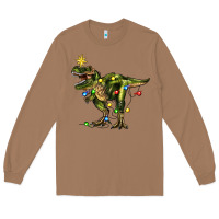 Toasted Coconut tree rex christmas Long Sleeve Tee - Zillion Design Studio