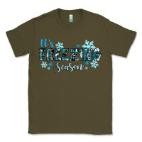 Army Green it's freezing season winter Classic Tee - RanaPortraitStore