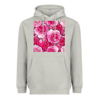 Moon Dust valentines day all dress up roses seamless pattern Heavyweight Hoodie - BundleAndBundleShop