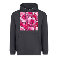 Smoke valentines day all dress up roses seamless pattern Heavyweight Hoodie - BundleAndBundleShop