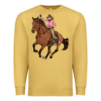 Antique Gold cowgirl Premium Sweatshirt - Artiststas