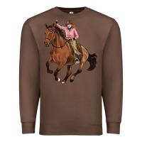 Chestnut cowgirl Premium Sweatshirt - Artiststas