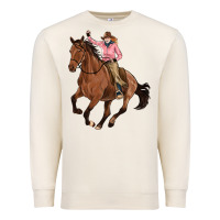 Sandshell cowgirl Premium Sweatshirt - Artiststas