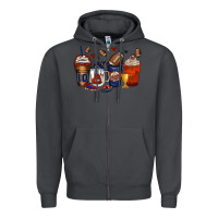 Smoke american football coffee cups Zipper Hoodie - Zillion Design Studio