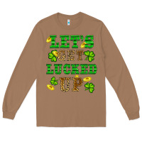 Toasted Coconut st patricks day lets get lucked up Long Sleeve Tee - RanaPortraitStore