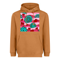 Meerkat valentines day turquoise gemstone  and hearts Heavyweight Hoodie - BundleAndBundleShop