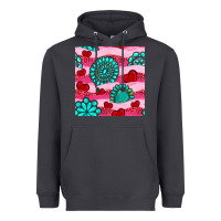 Smoke valentines day turquoise gemstone  and hearts Heavyweight Hoodie - BundleAndBundleShop