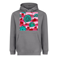 Storm valentines day turquoise gemstone  and hearts Heavyweight Hoodie - BundleAndBundleShop