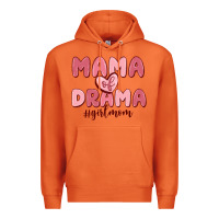 Carrot mama of drama girl mom Premium Hoodie - MaliasSmallBusiness