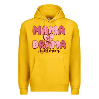 Lemon mama of drama girl mom Premium Hoodie - MaliasSmallBusiness