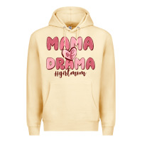 Pina Colada mama of drama girl mom Premium Hoodie - MaliasSmallBusiness